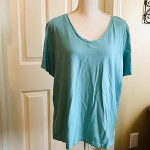 Splendid XXL teal tee